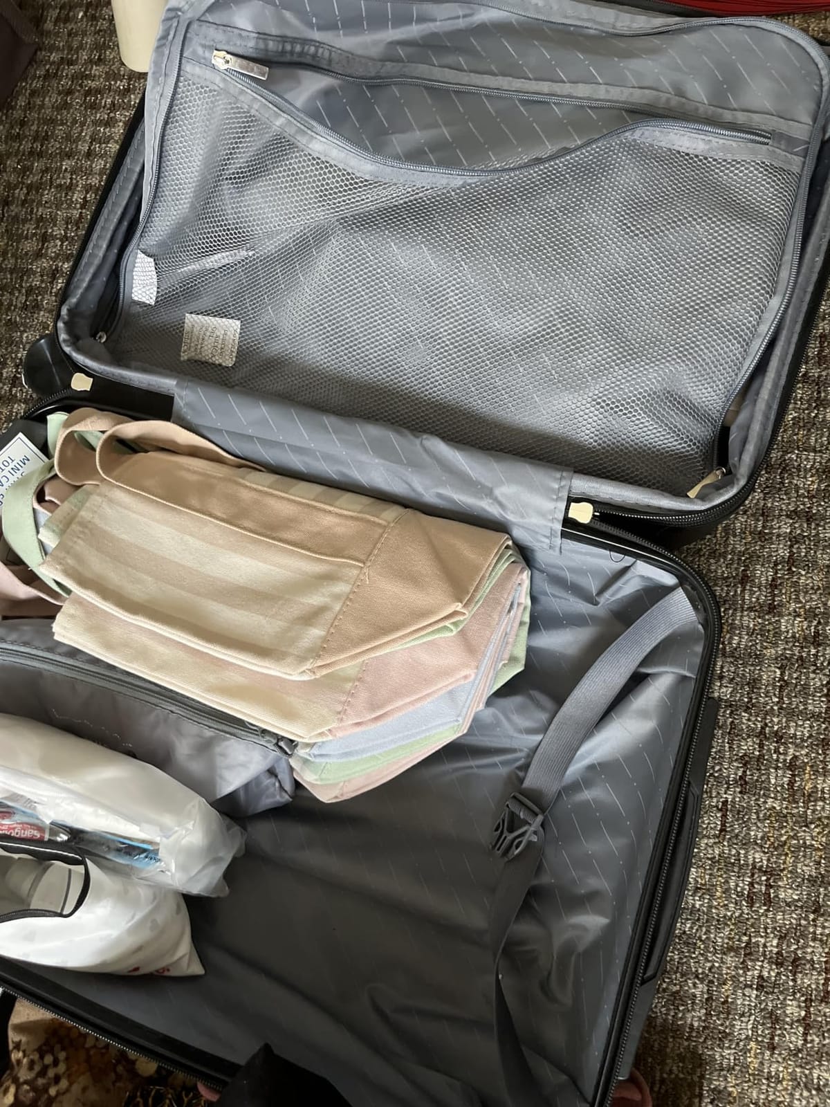 Sweetcrispy 28 Inch Checked Luggage, Suitcase with Spinner Wheels | Expandable, ABS Hard Shell, Lightweight, Rolling, Smooth, TSA Lock, Business Trips and Daily Vacations, Green customer photo 1