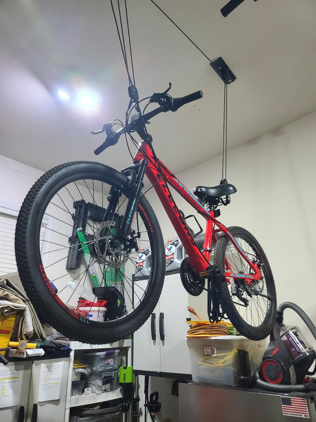 Ecarpat 24/26 Inch Mountain Bike, Full Suspension Mens Women Mountain Bike with 21 Speeds High-Carbon Steel Frame and Disc Brakes, Adult Sport Bicycle for Trail Snow Commuter City Road customer photo 1