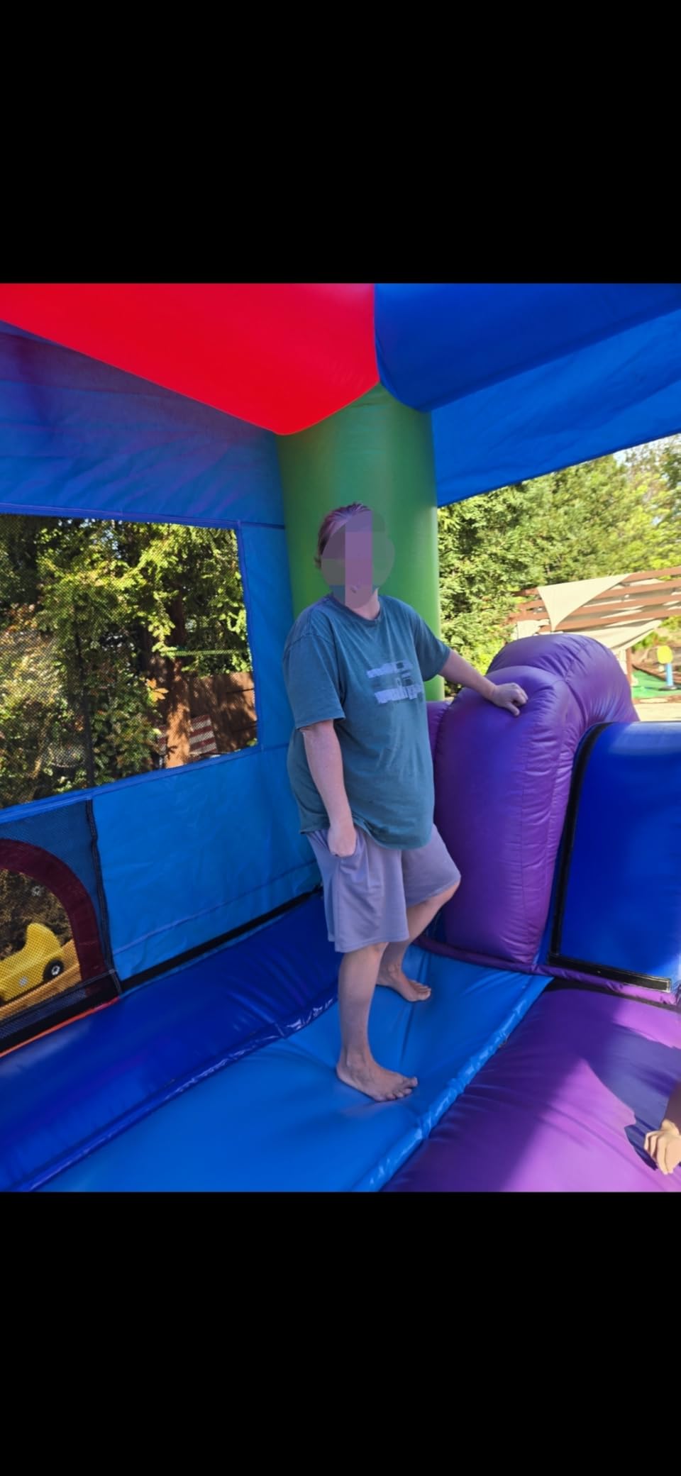 JumpOrange Commercial Grade Bounce House Water Slide with Splash Pool for Kids and Adults (with Blower), Wet Dry Use, Basketball Hoop, Outdoor Indoor, Birthday Party Rental (2 Lane Octopus) customer photo 1