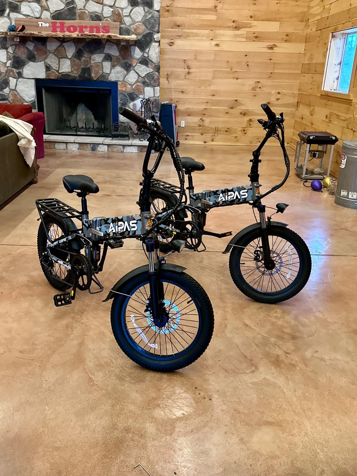 Aipas A4 Folding Electric Bike for Adults, 1000W Peak Motor, 62-Mile Range, 20
