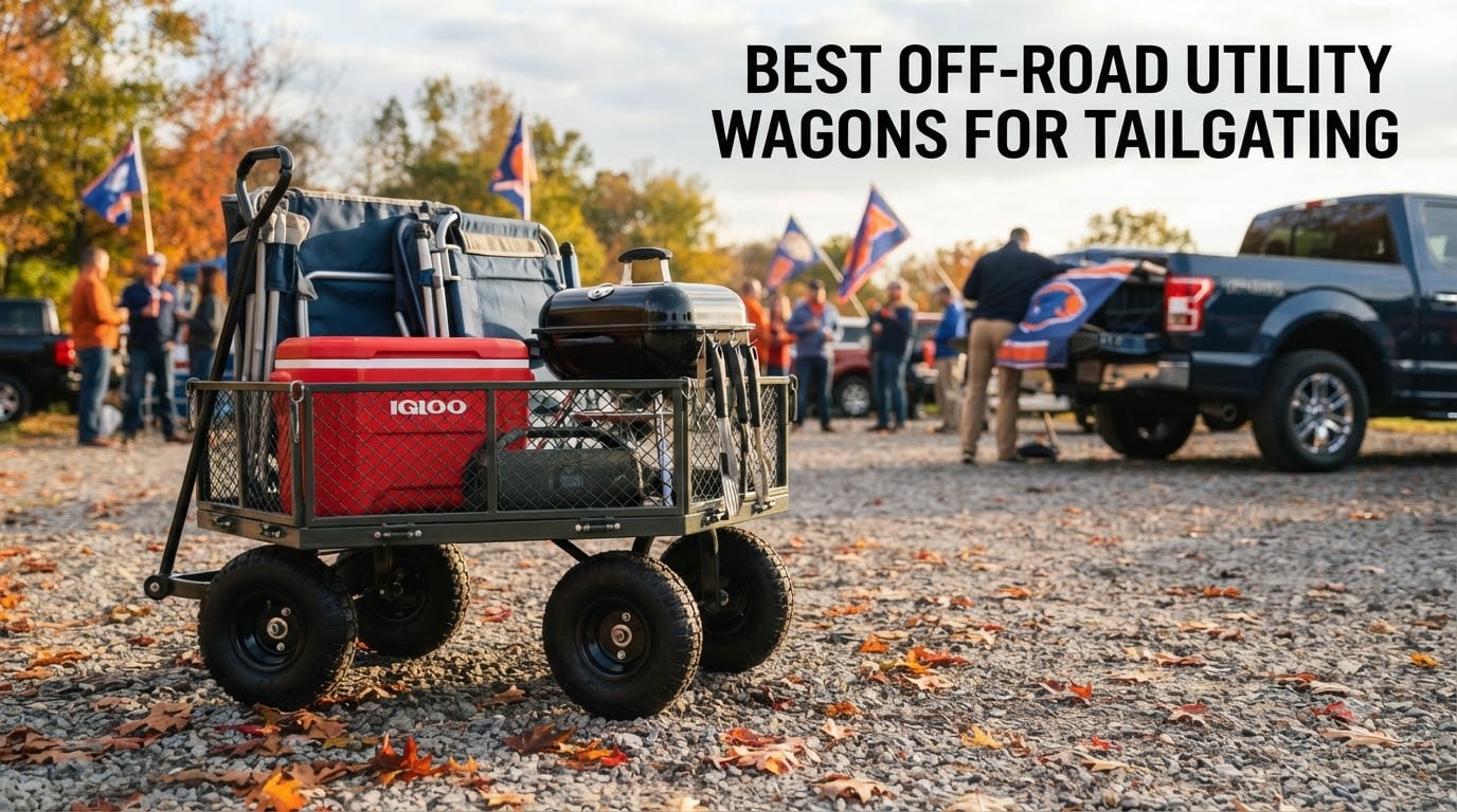 best off-road utility wagons for tailgating