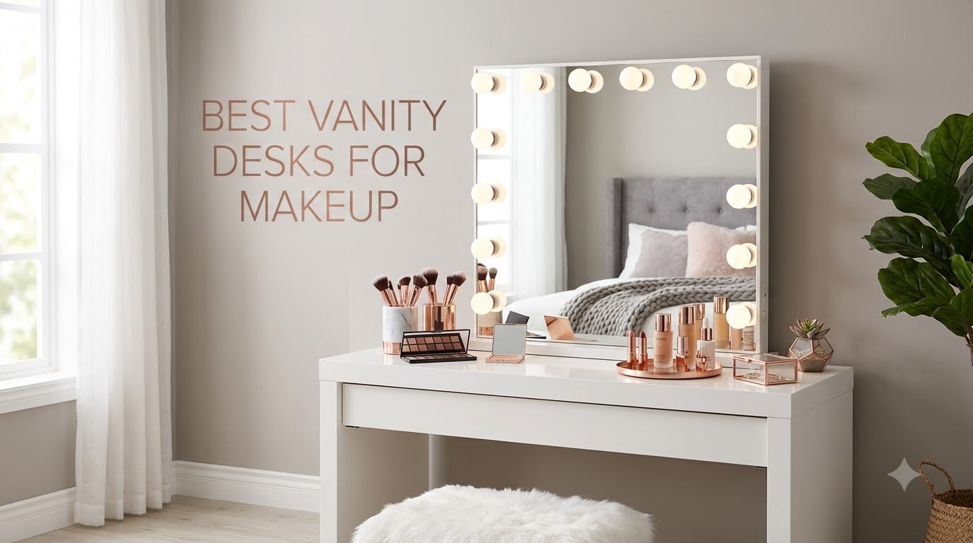 best vanity desks for makeup