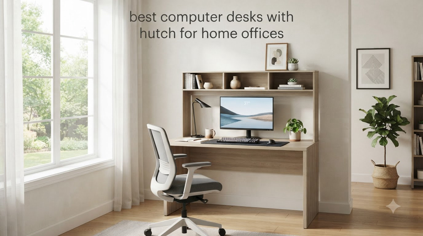 best computer desks with hutch for home offices