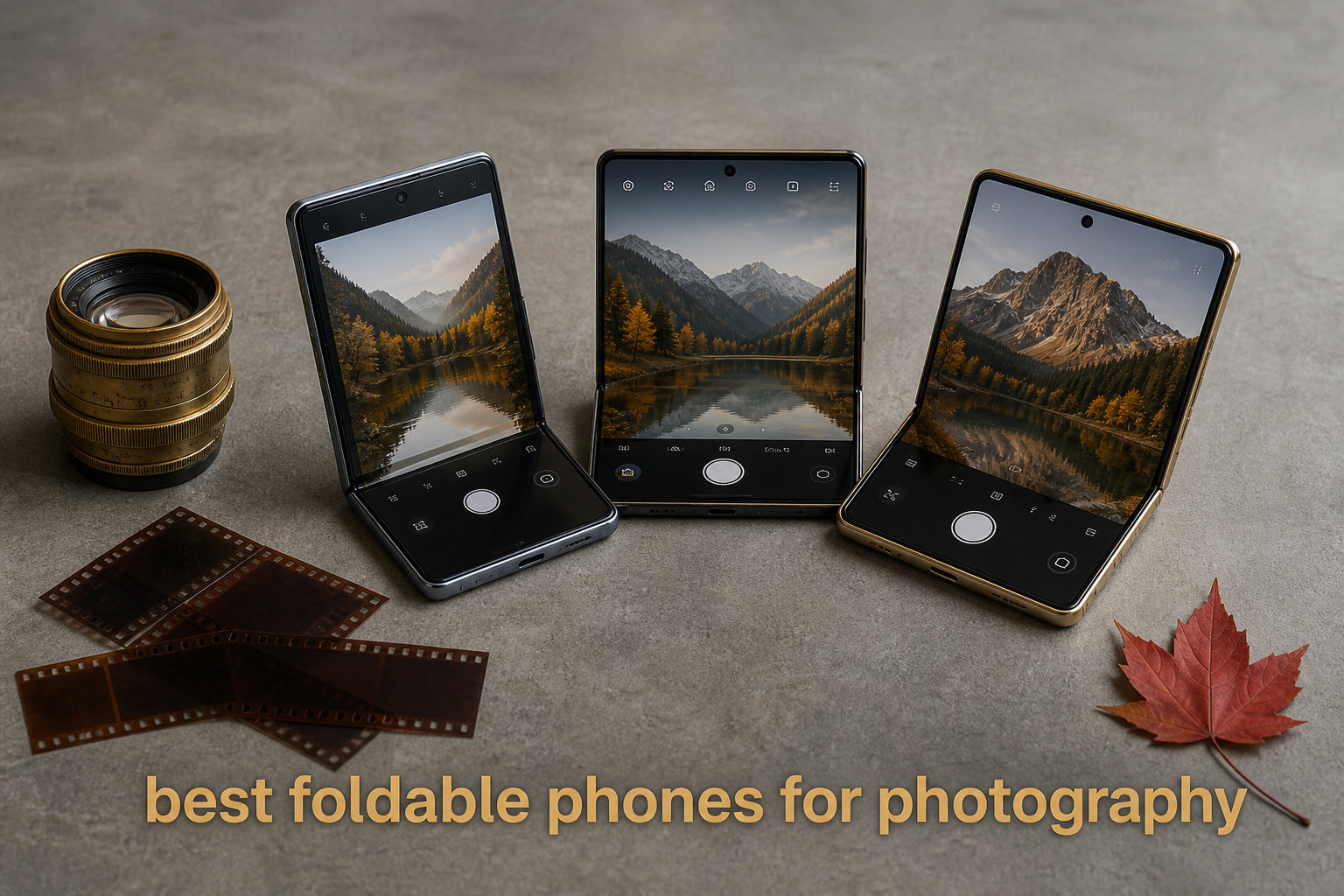 best foldable phones for photography