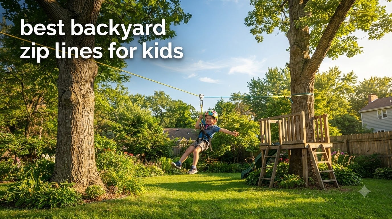 best backyard zip lines for kids