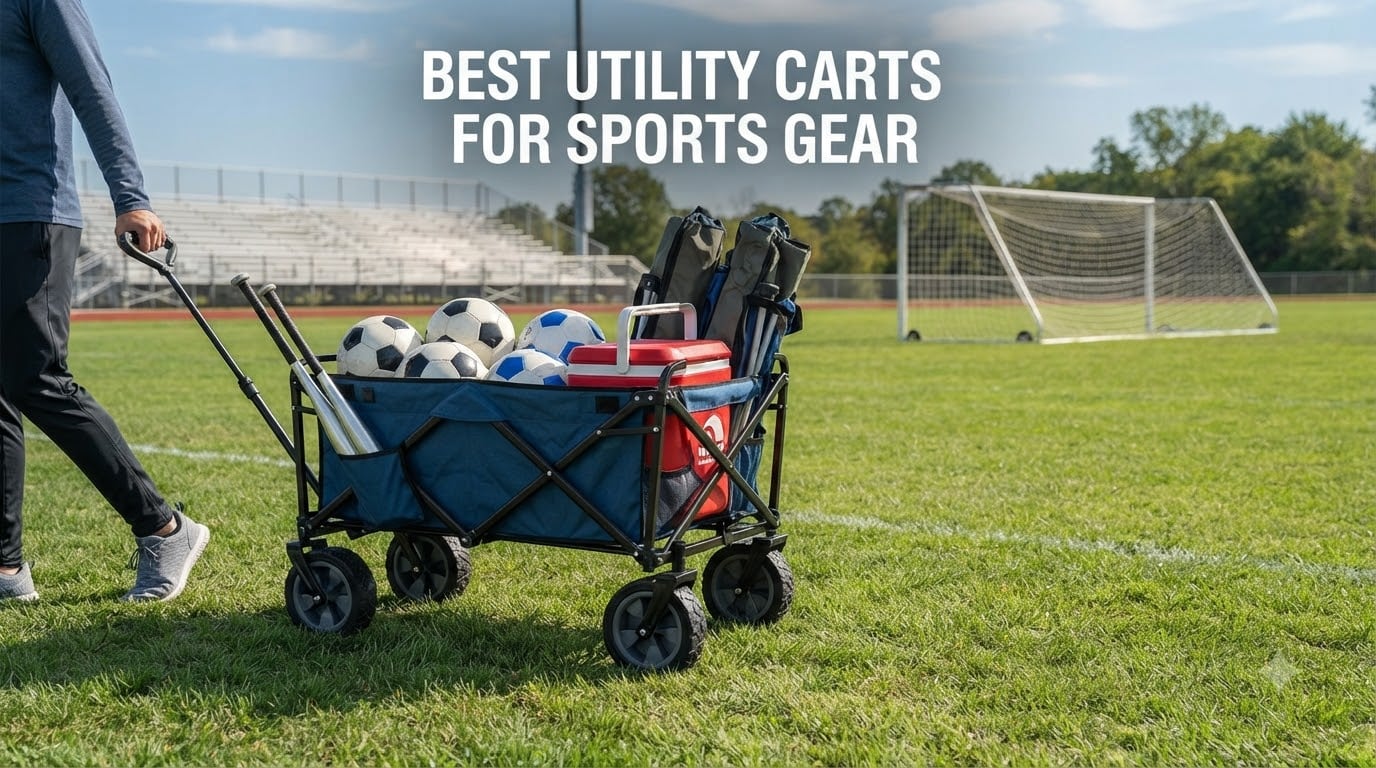 best utility carts for sports gear