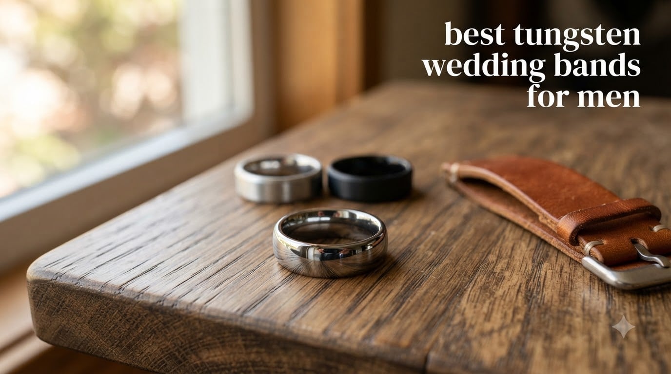 best tungsten wedding bands for men