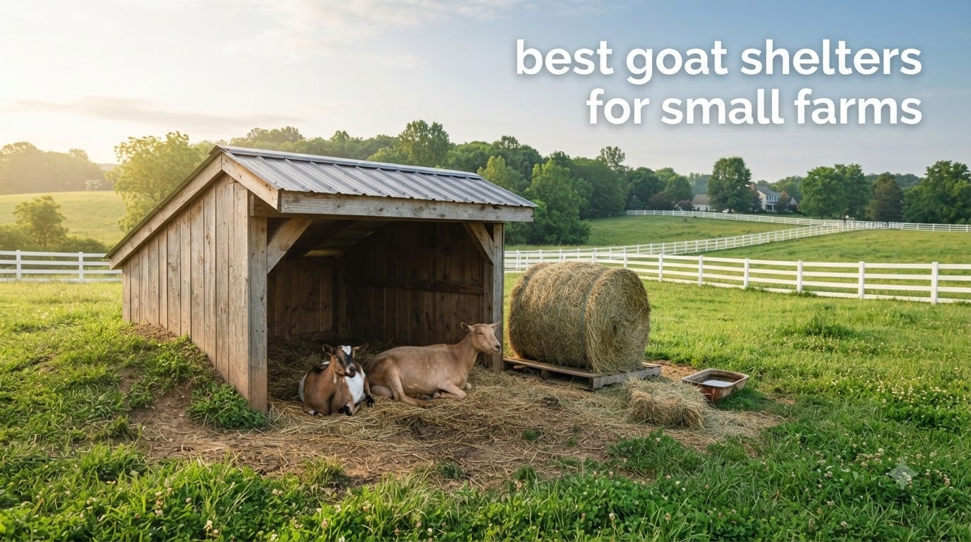 best goat shelters for small farms