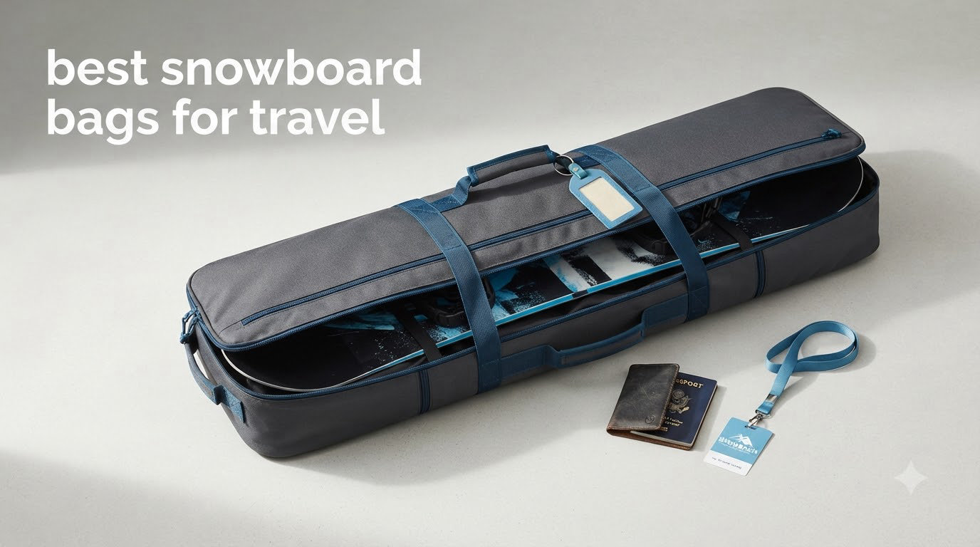 best snowboard bags for travel