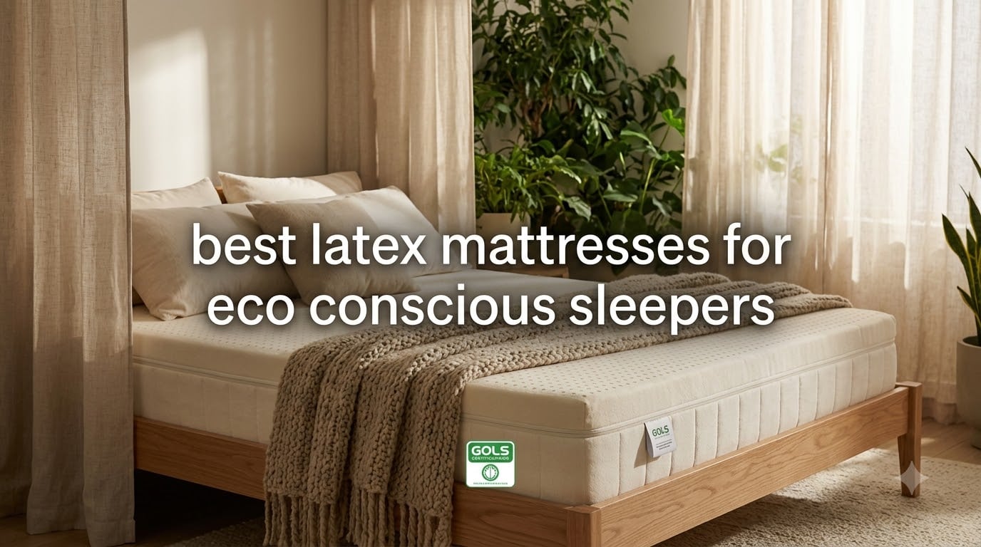 best latex mattresses for eco conscious sleepers