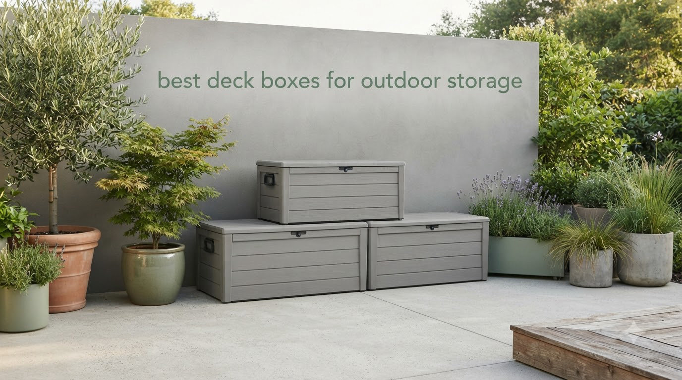 best deck boxes for outdoor storage