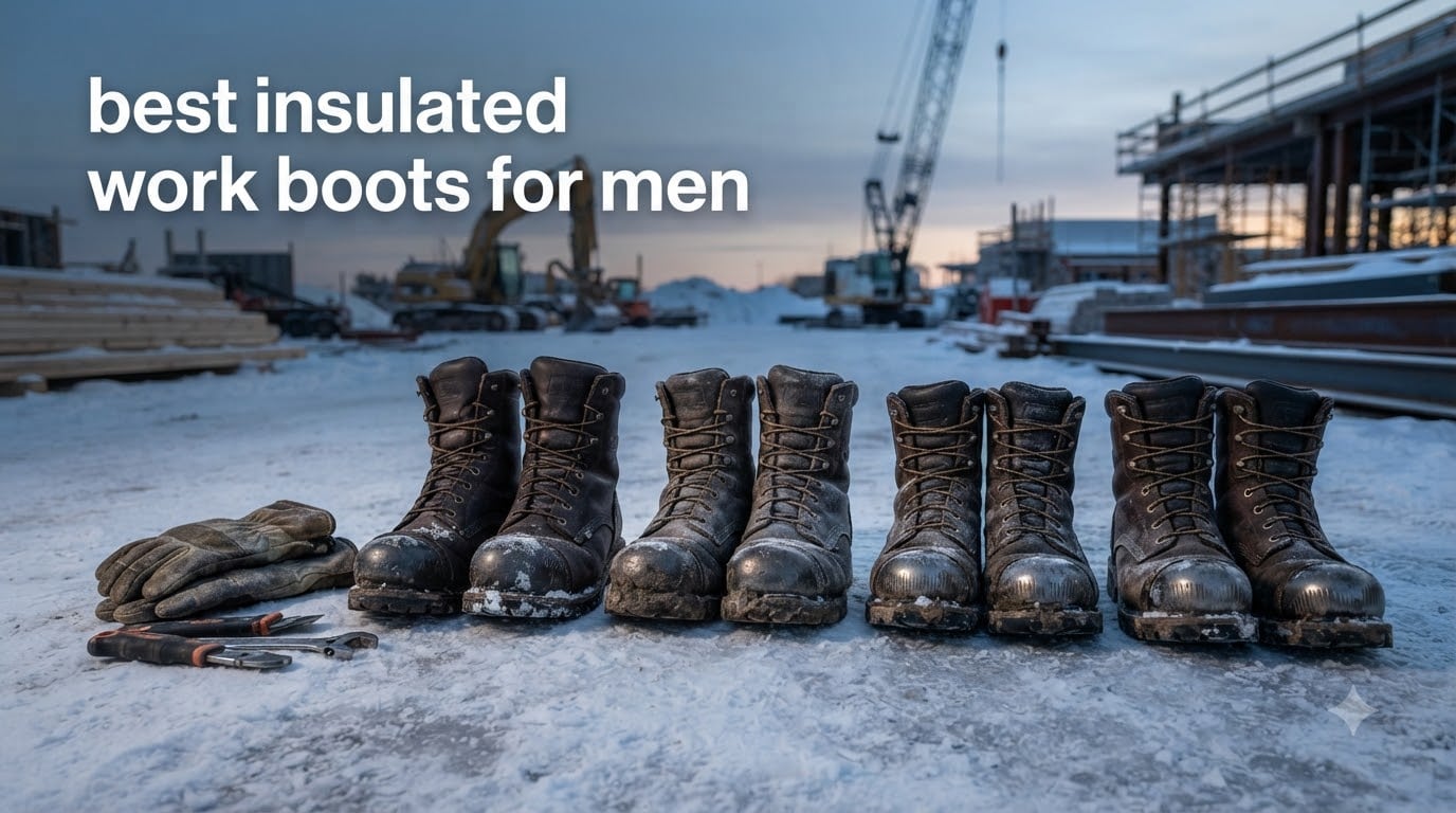 best insulated work boots for men