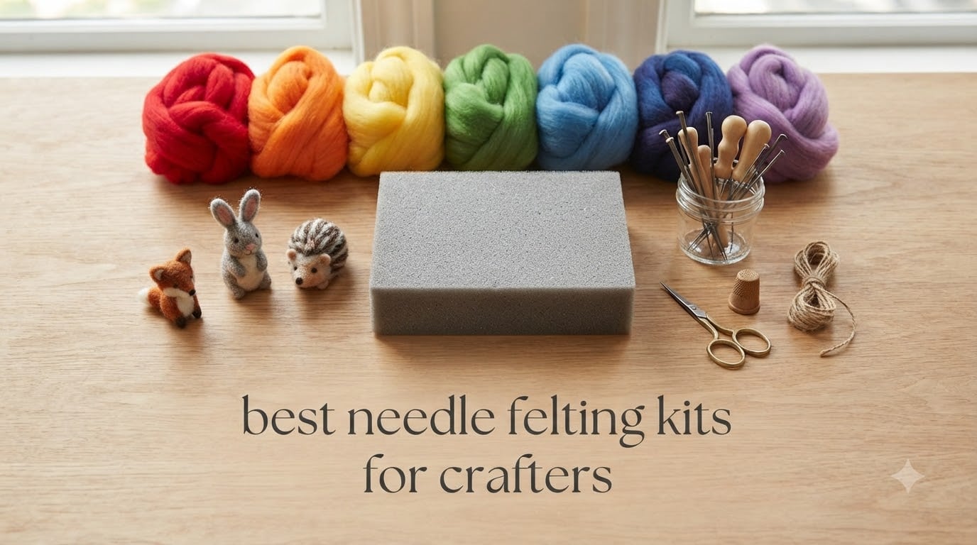 best needle felting kits for crafters