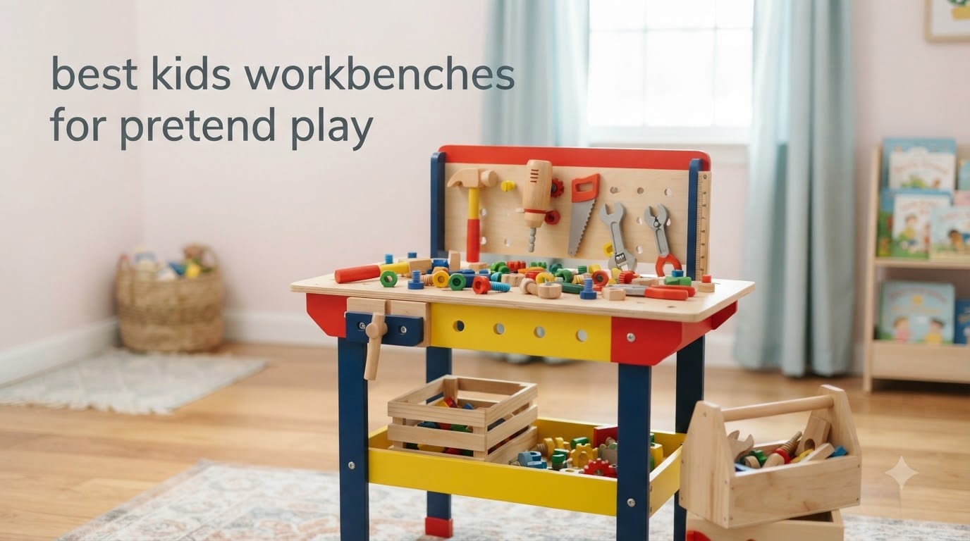best kids workbenches for pretend play