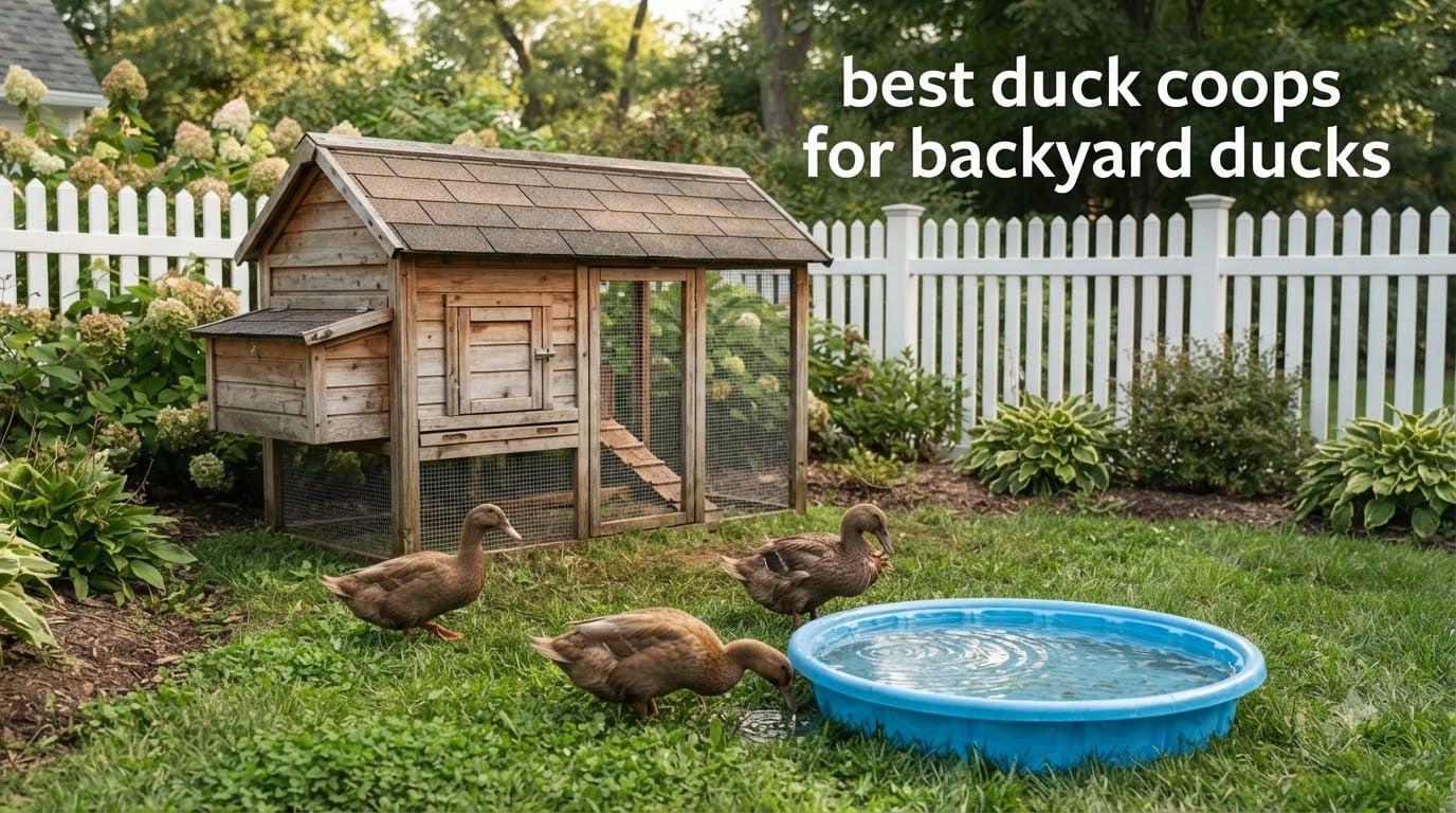 best duck coops for backyard ducks