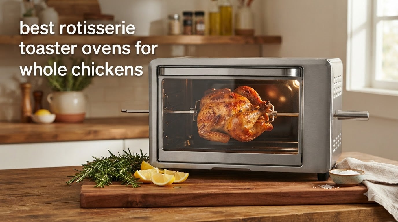 best rotisserie toaster ovens for whole chickens