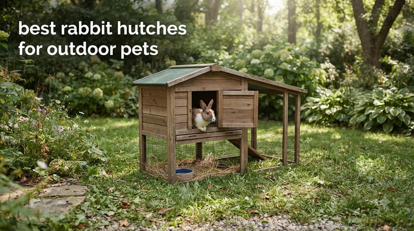 best rabbit hutches for outdoor pets