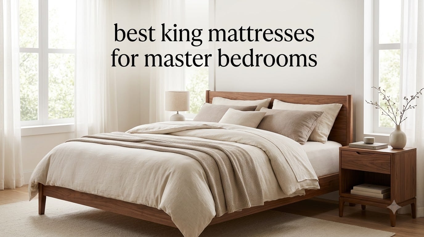 best king mattresses for master bedrooms