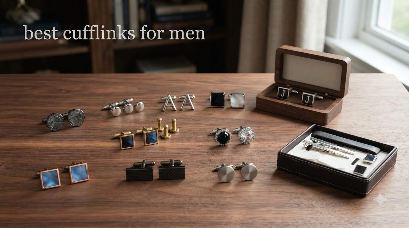 best cufflinks for men