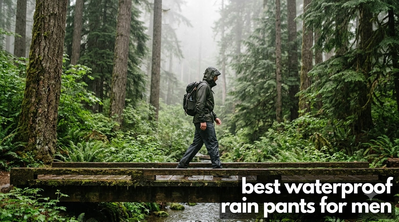 best waterproof rain pants for men