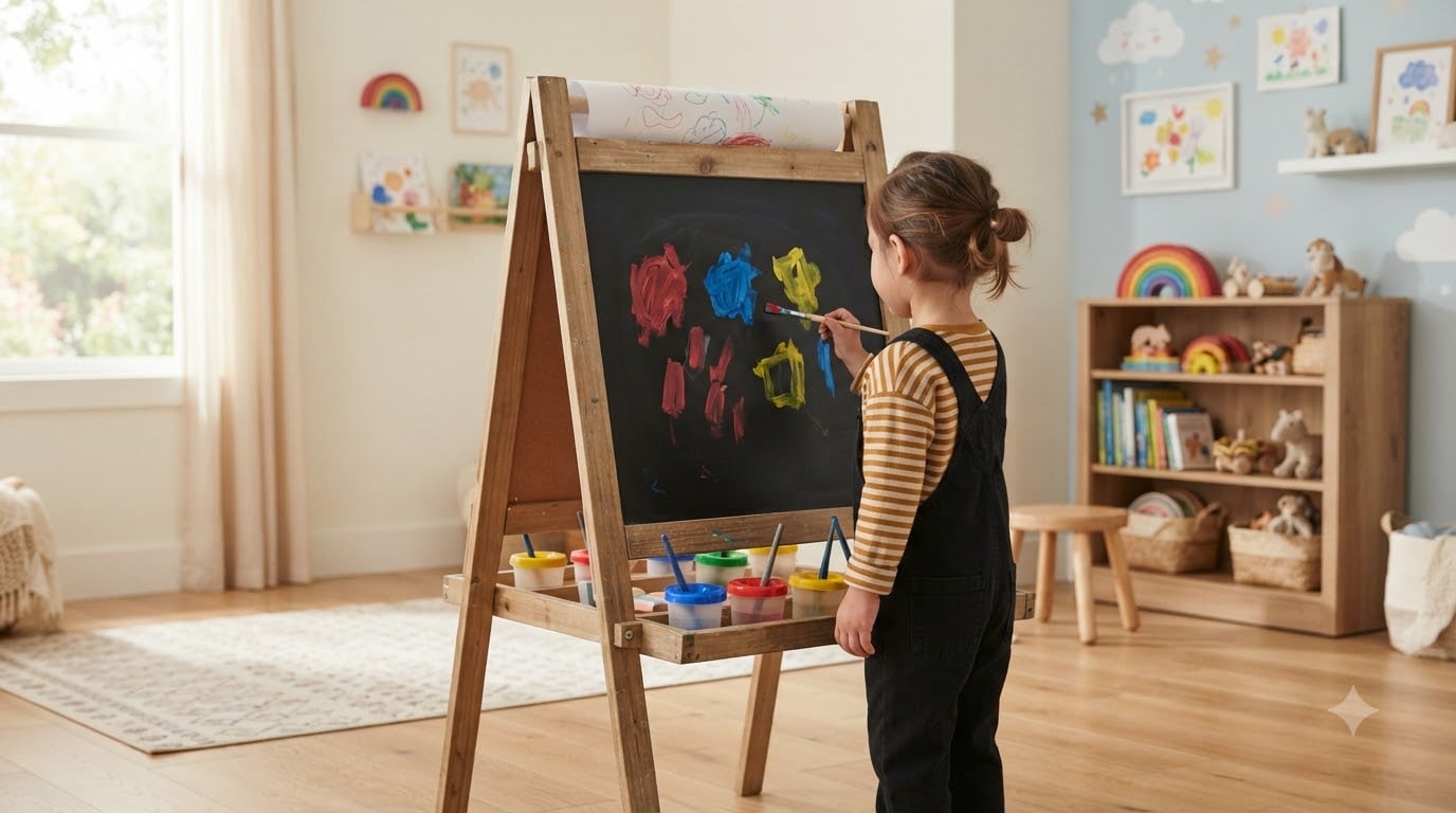best kids art easels for young artists