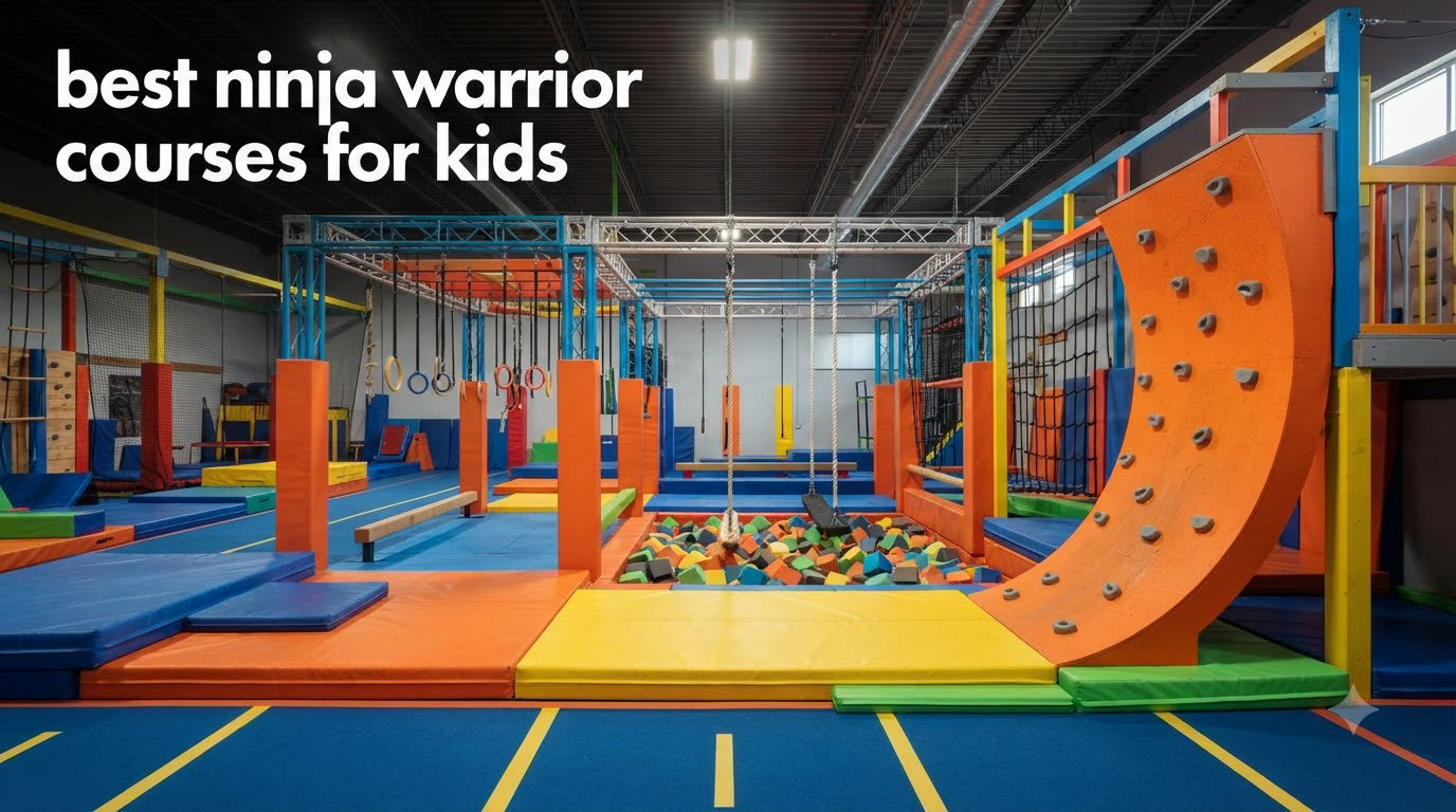 best ninja warrior courses for kids