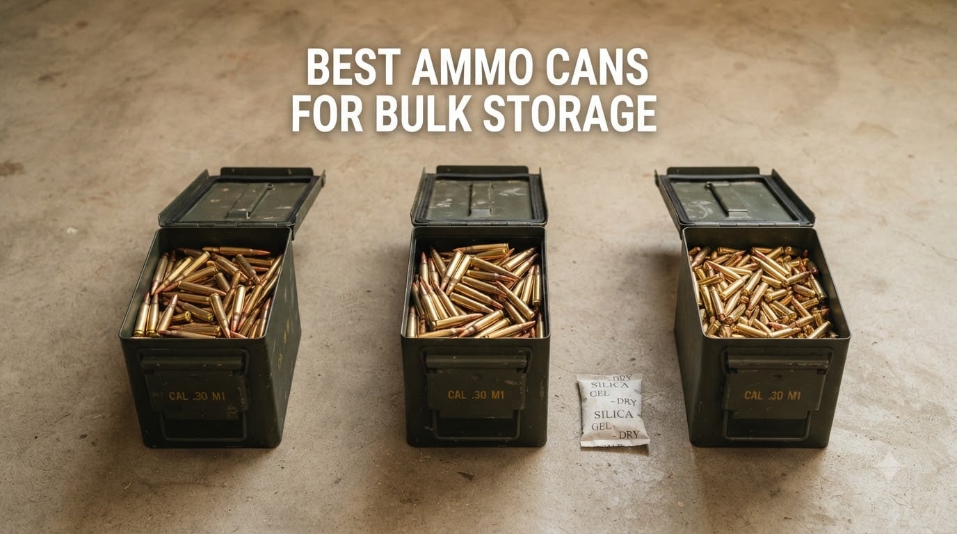 best ammo cans for bulk storage