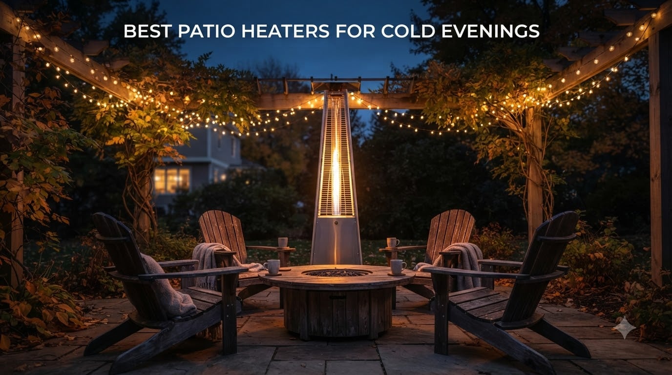 best patio heaters for cold evenings