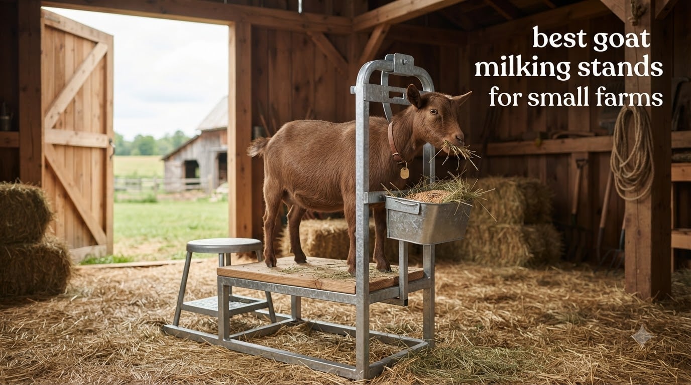 best goat milking stands for small farms