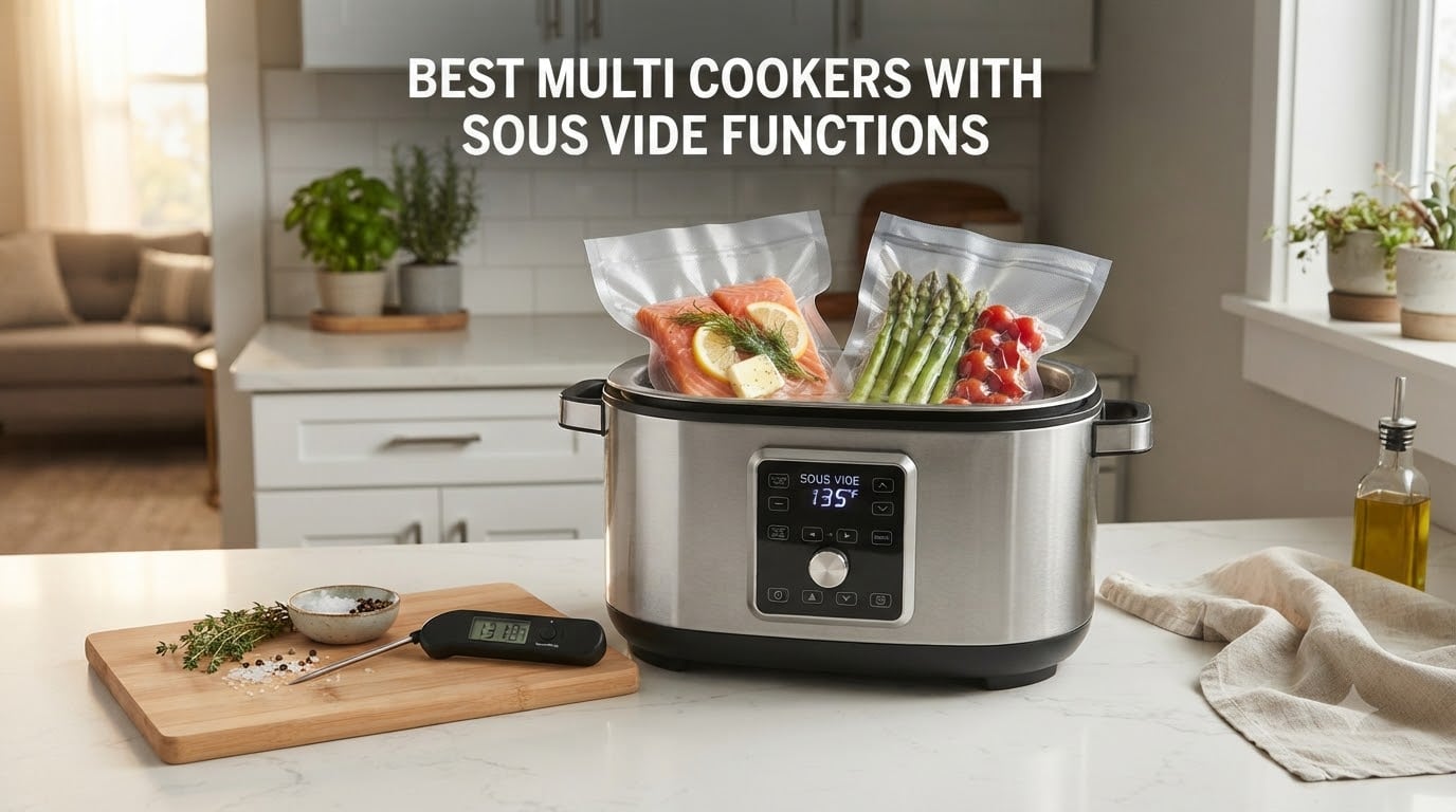 best multi cookers with sous vide functions