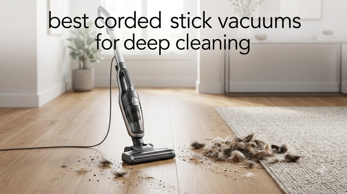 best corded stick vacuums for deep cleaning