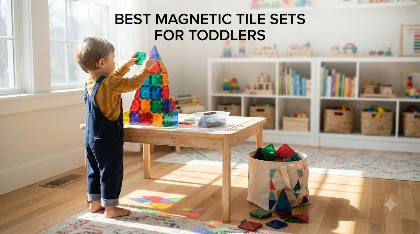 best magnetic tile sets for toddlers