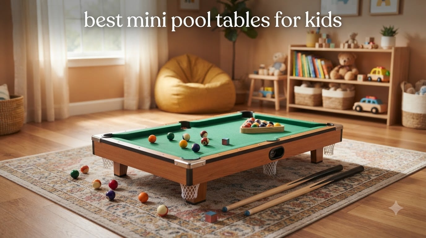 best mini pool tables for kids