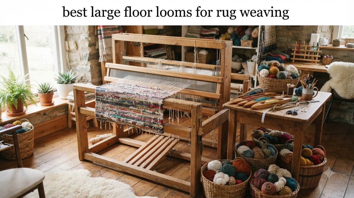 best large floor looms for rug weaving