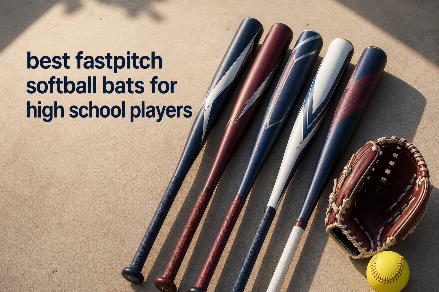 best fastpitch softball bats for high school players