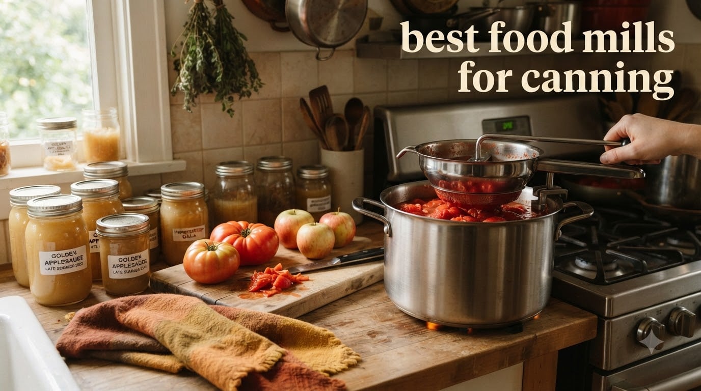 best food mills for canning