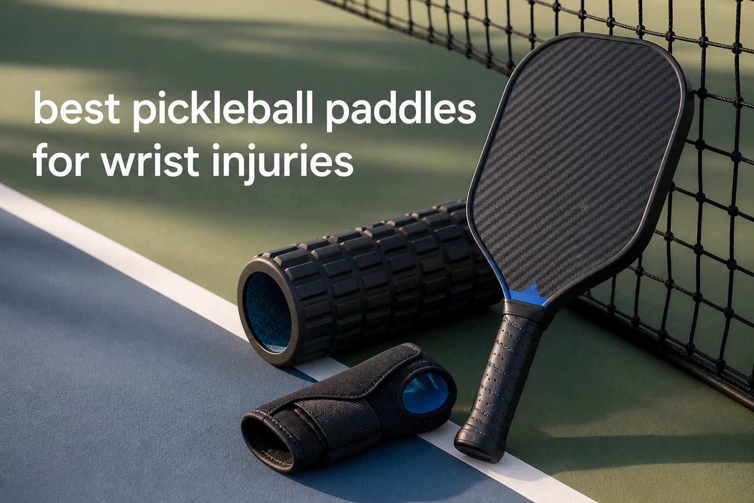 best pickleball paddles for wrist injuries