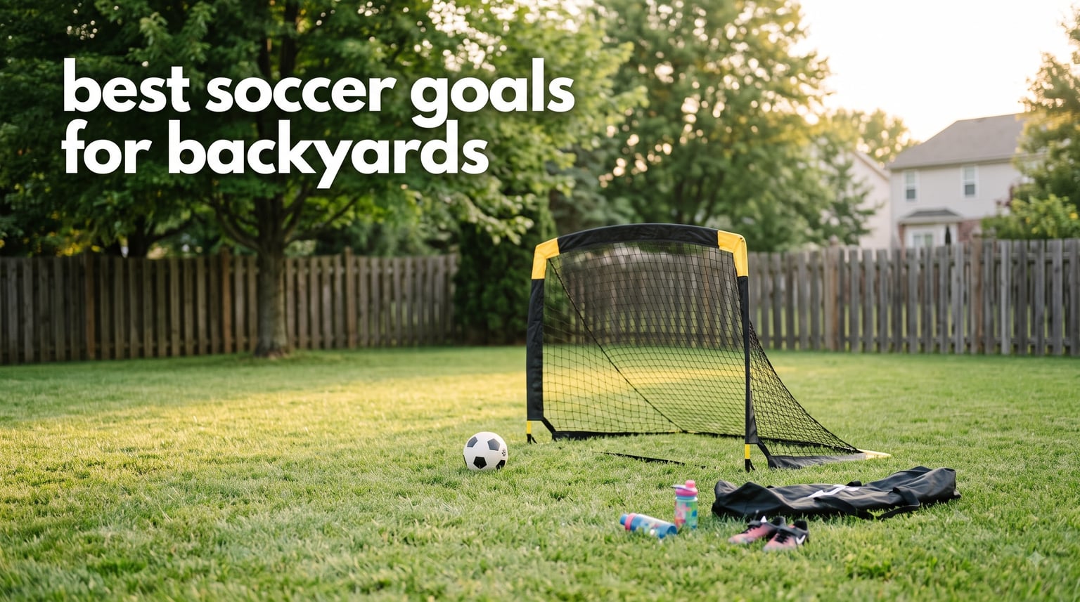 best soccer goals for backyards