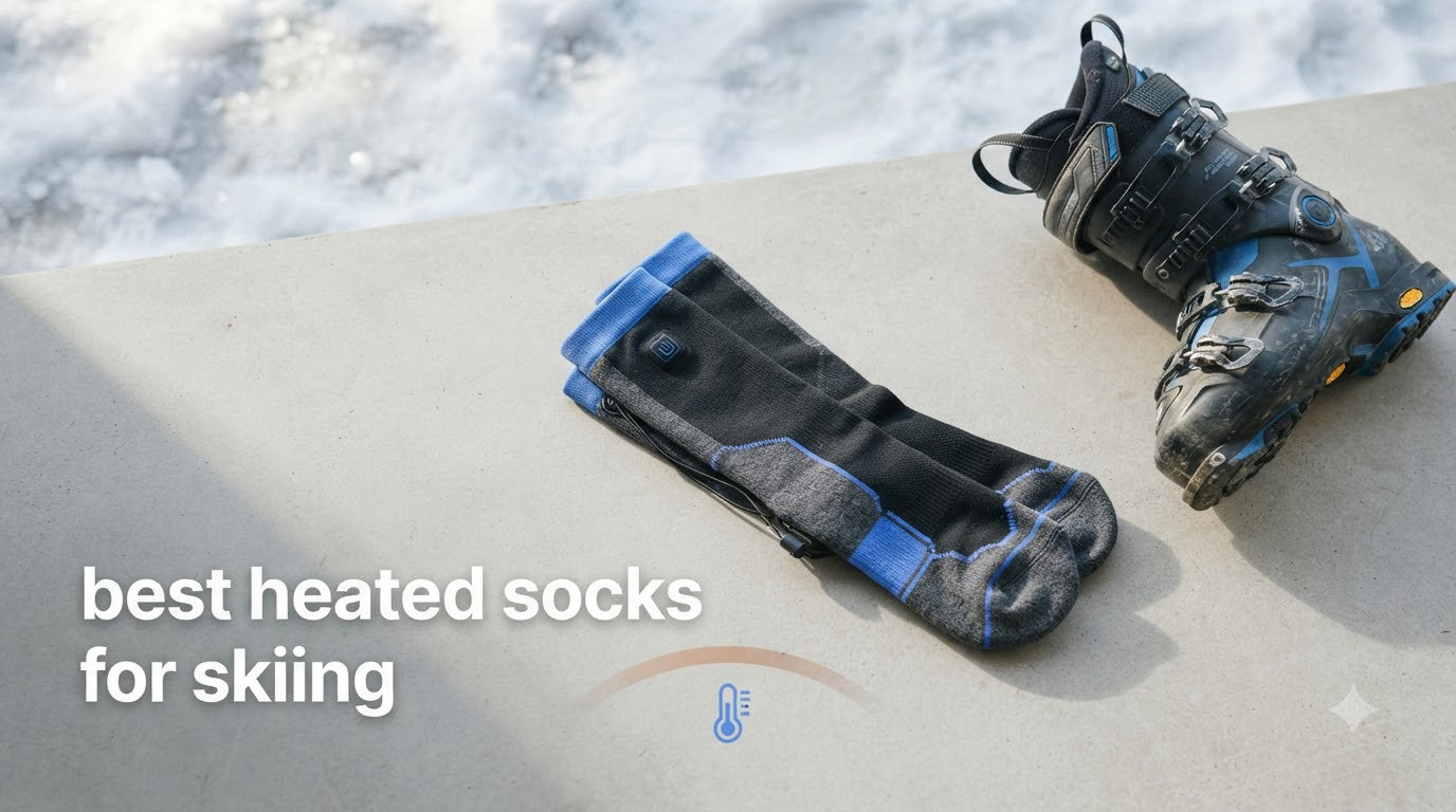 best heated socks for skiing