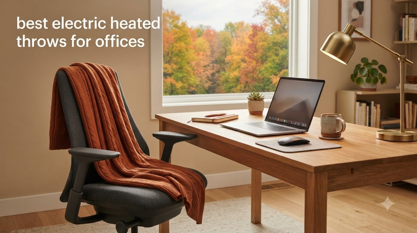 best electric heated throws for offices