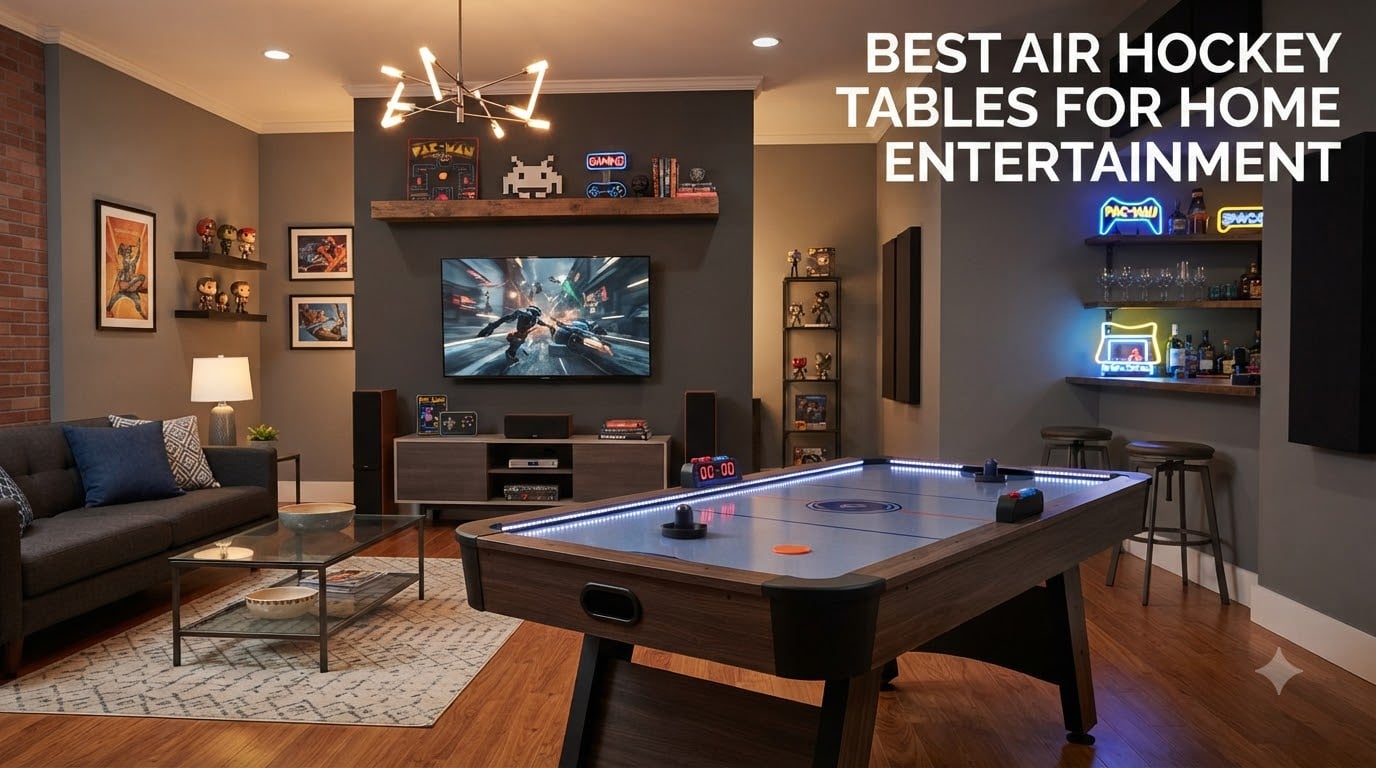 best air hockey tables for home entertainment