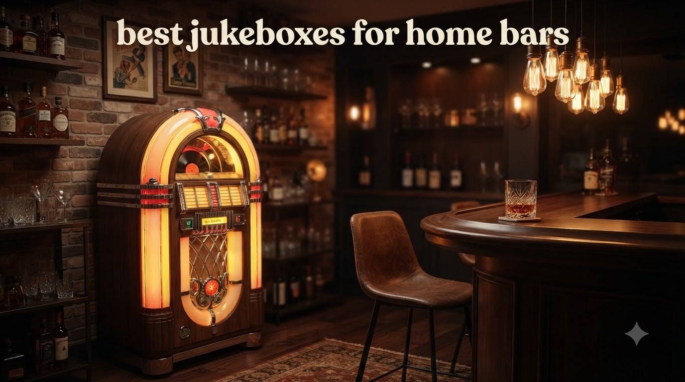 best jukeboxes for home bars