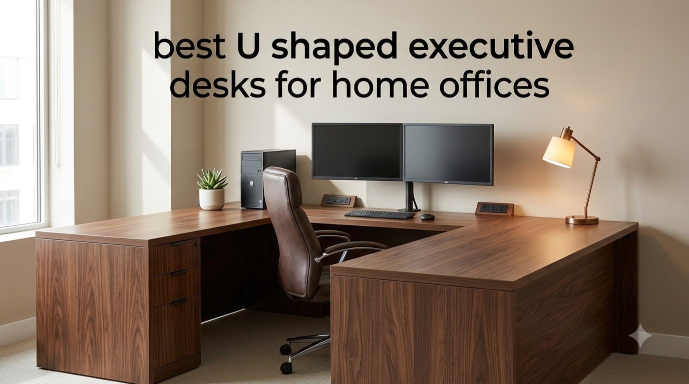 best U shaped executive desks for home offices
