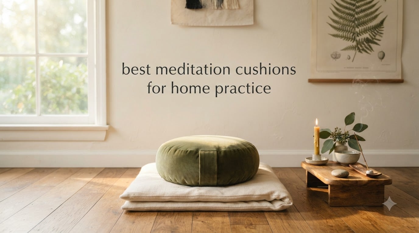 best meditation cushions for home practice
