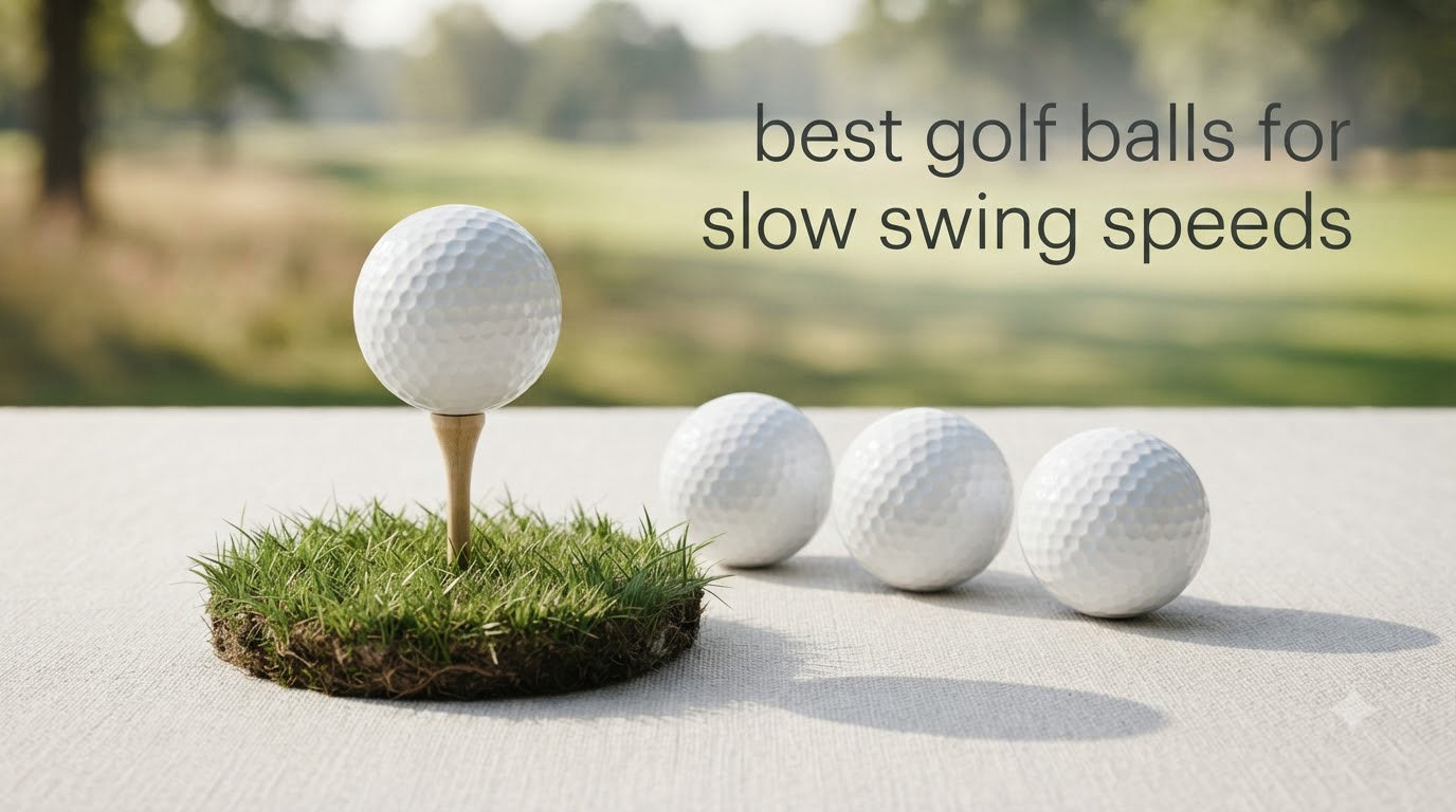 best golf balls for slow swing speeds