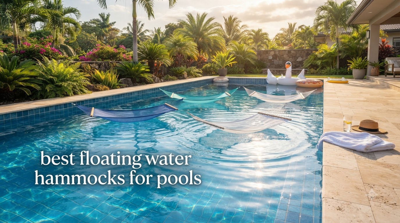 best floating water hammocks for pools
