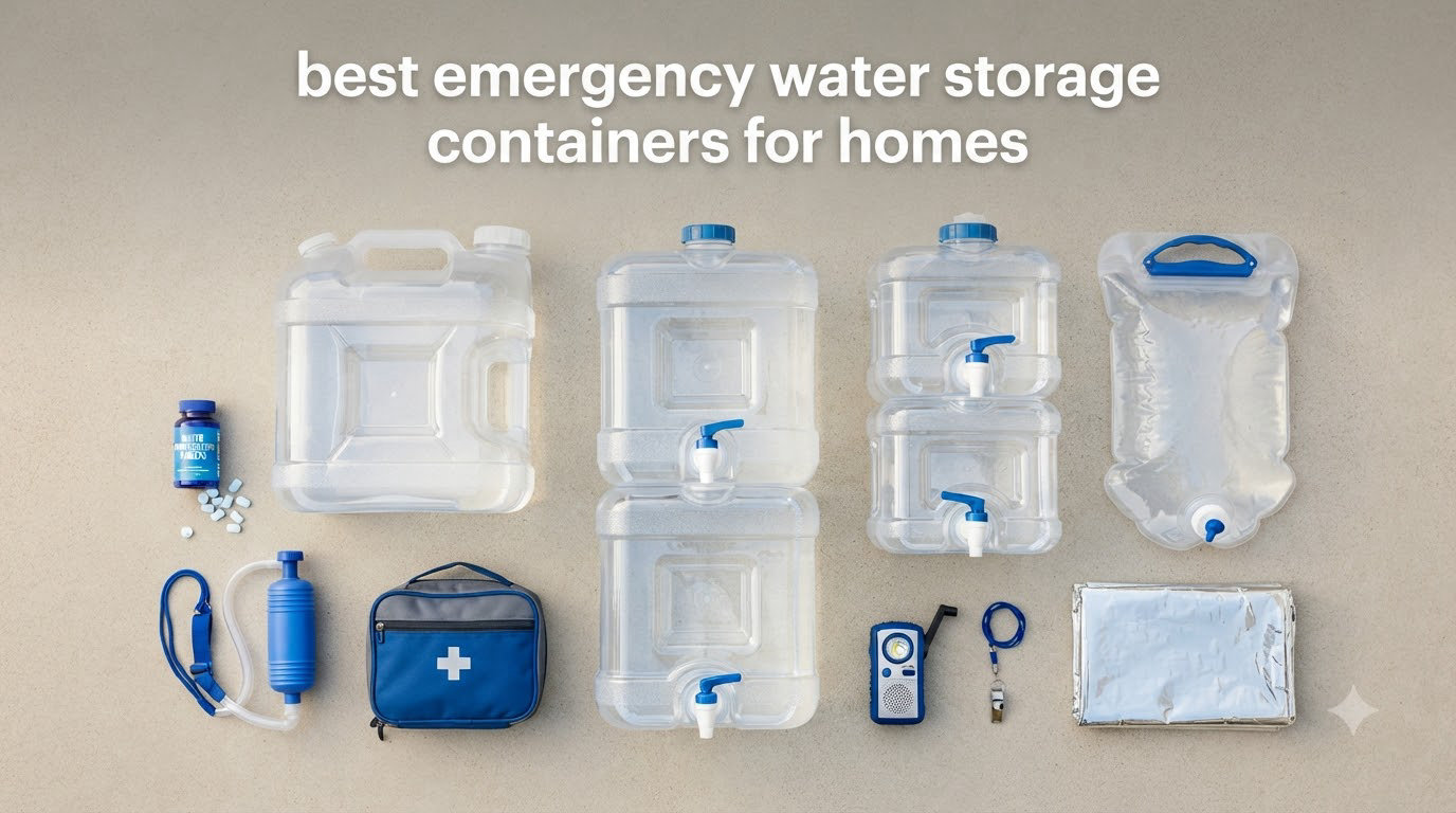 best emergency water storage containers for homes