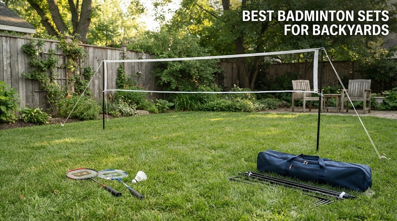 best badminton sets for backyards