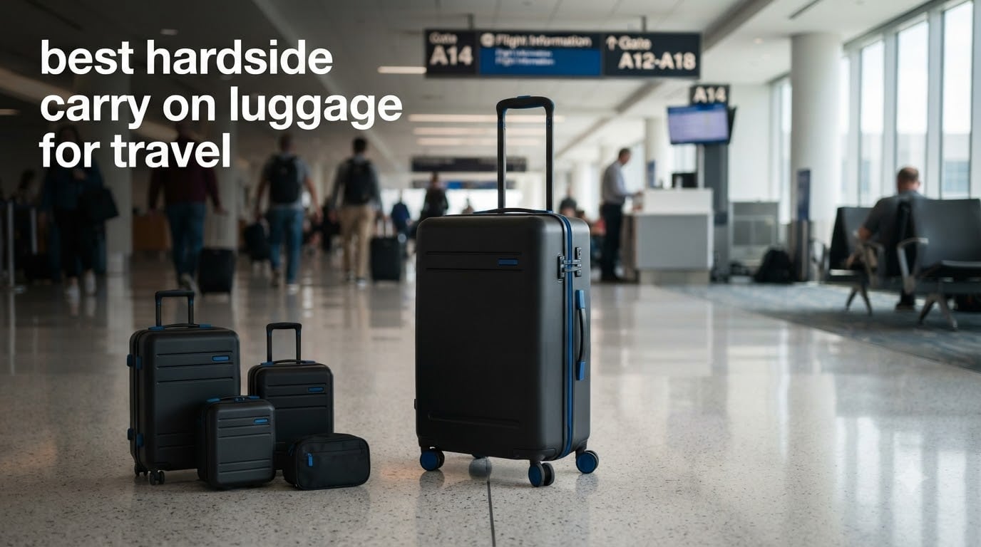 best hardside carry on luggage for travel
