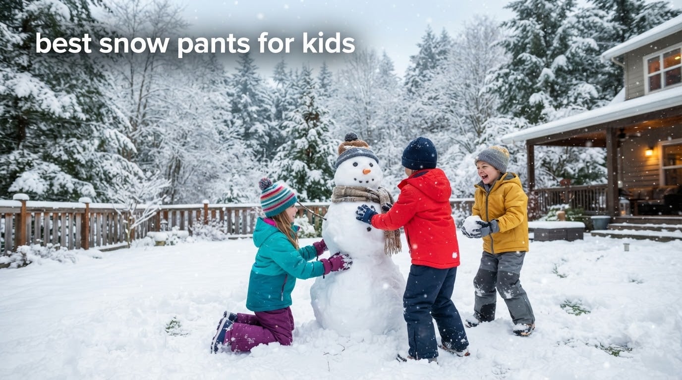 best snow pants for kids
